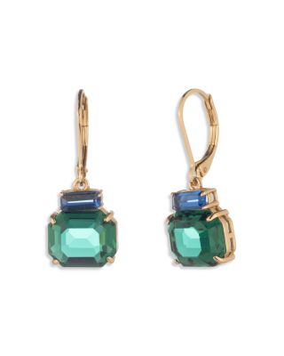 Baguette Stone Drop Earrings