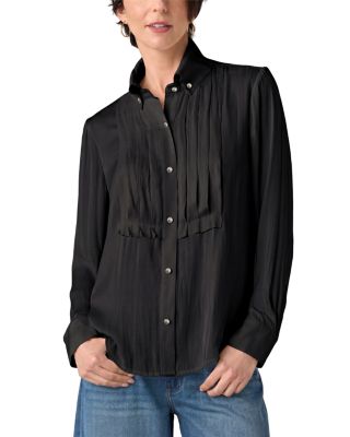 High Collar Tuxedo Shirt