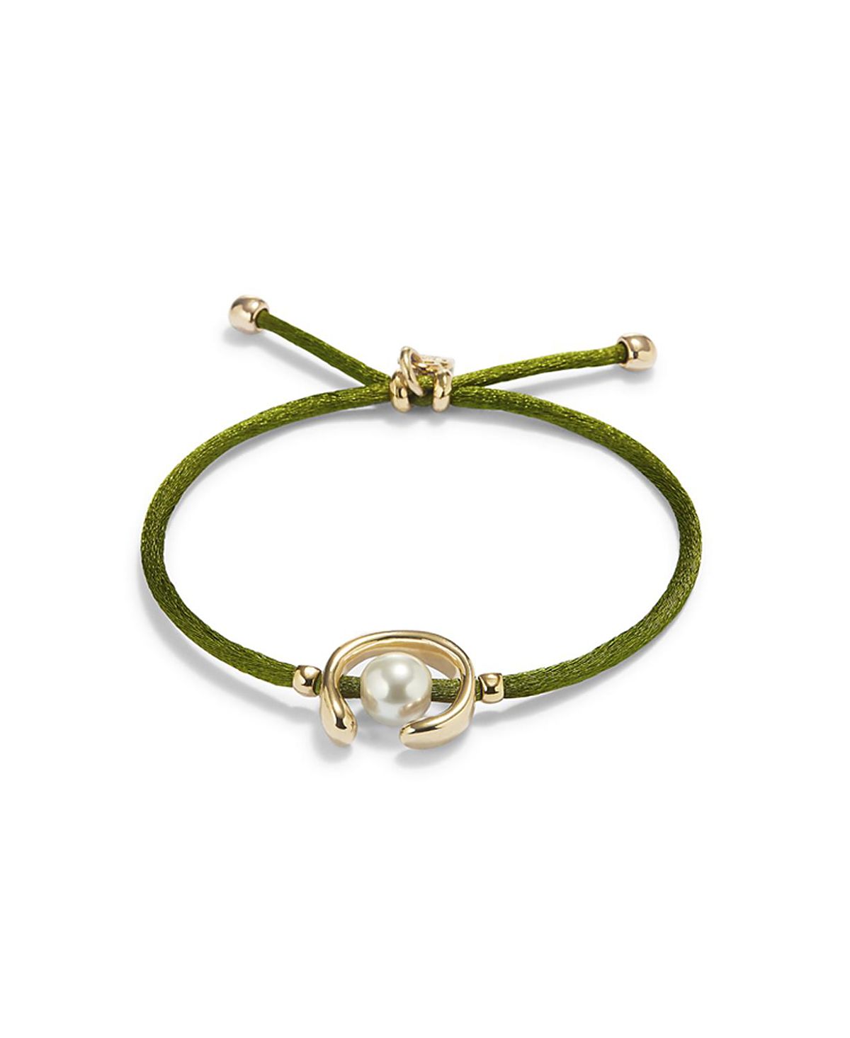 UNOde50 Dark Green Bracelet with Pearl Shell