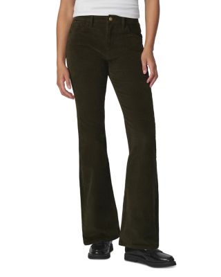 The Corduroy Inez High Rise Jeans in Olive