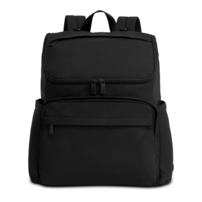 Featherlight Diaper Backpack in Jet Black