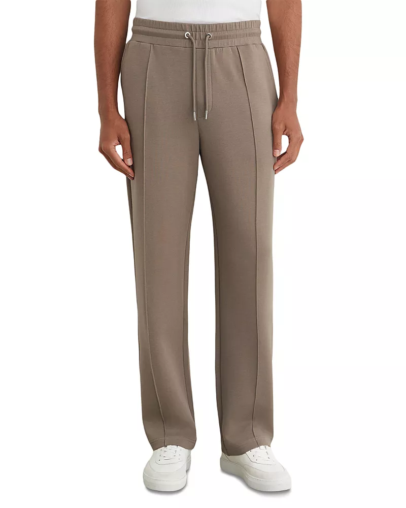 Reiss Form Straight Fit Drawstring Jogger Pants