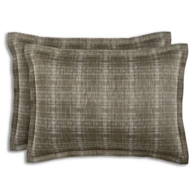 Textured Plaid King Sham Set - Exclusive