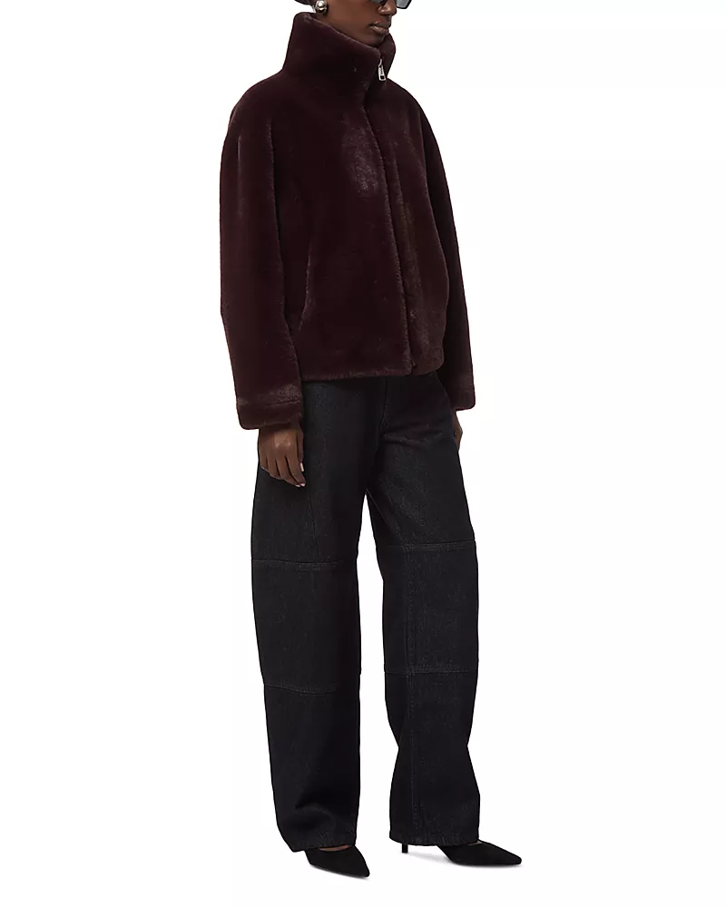 Apparis Brooks Faux Fur Coat