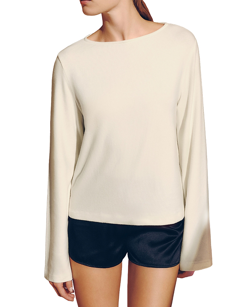 Reformation Eternity Boat Neck Knit Top