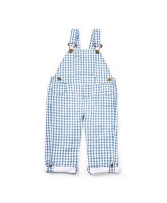 Unisex Atlantic Seersucker Overalls - Baby, Little Kid, Big Kid