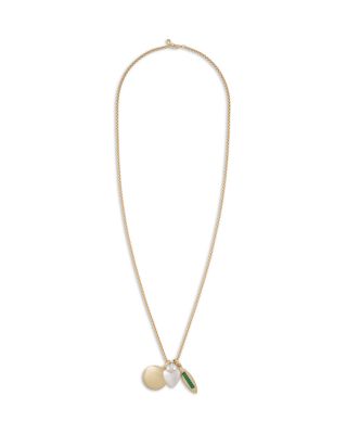 Roxanne Assoulin The Token Triple Disc Long Pendant Necklace, 34