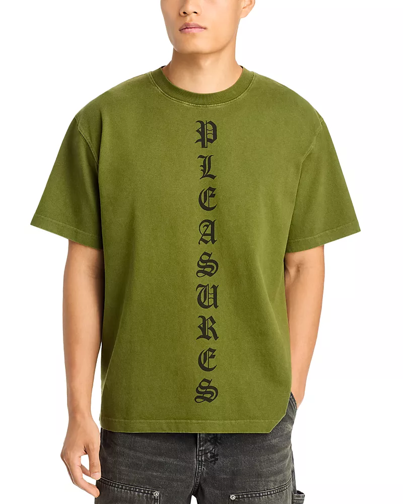 Pleasures Knight Cotton Graphic Tee