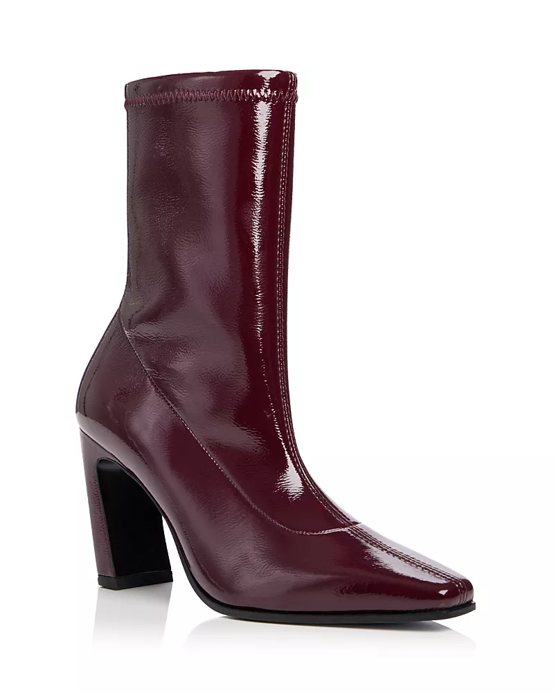 Stuart Weitzman Women's Stassi Stretch Suede Ankle Boots