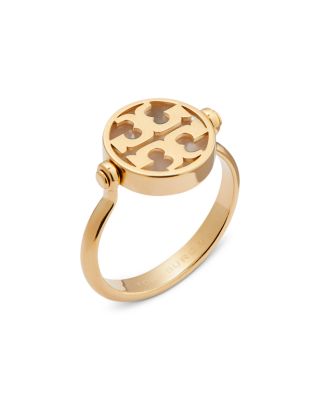 Icon Double T & Mother Of Pearl Reversible Ring