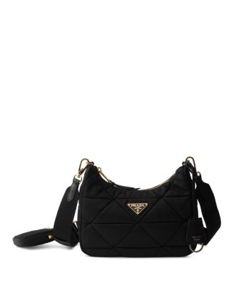 Prada Quilted Re-Nylon Shoulder Bag