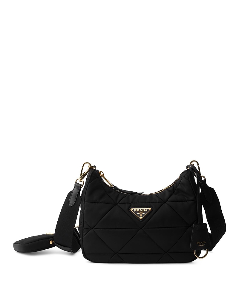 Prada Quilted Re-Nylon Shoulder Bag