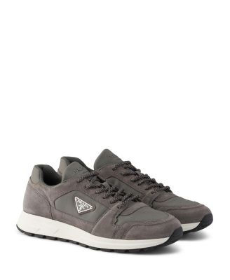  Men's Prax Suede and Re-Nylon Sneakers