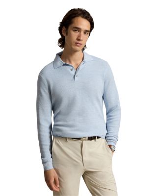 Stripe Performance Polo Sweater