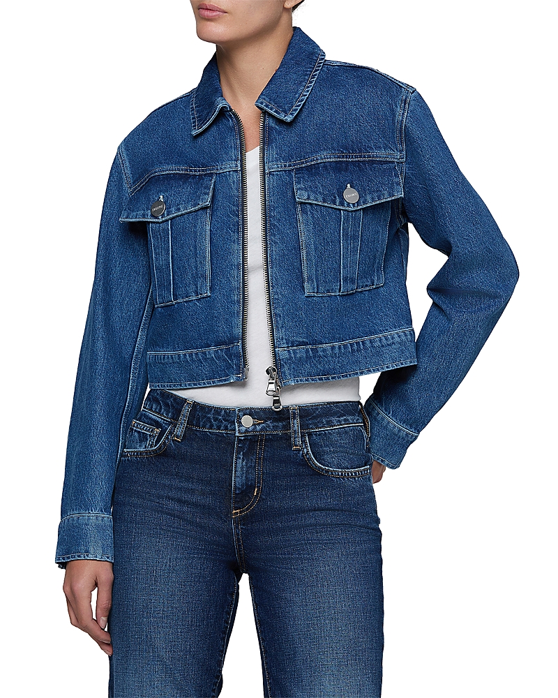 L'Agence Micah Oversized Jean Jacket in Goleta