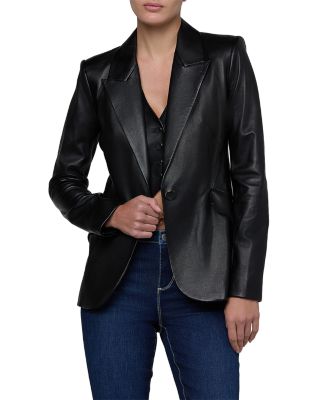 Chamberlain Leather Blazer