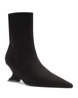 Women's Siena Leather Wedge Heel Booties