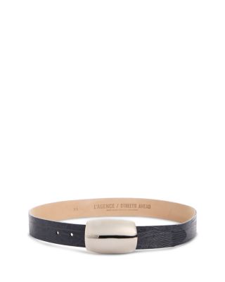 Women's Milou Domed Suede Belt