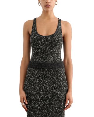 Toccin Sheila Scoop Neck Embellished Bodysuit
