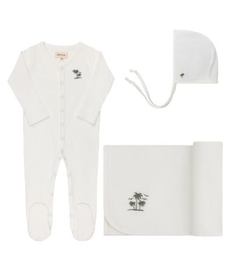  Boys' Embroidered Palm Trees Collection Layette Set - Baby