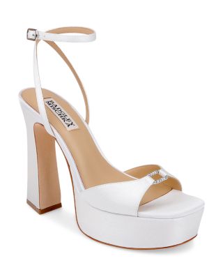 Women's Romina II Embellished Leather Platform Sandals
