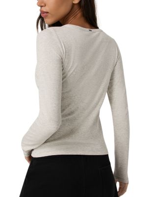 Pose Subtle Ribbed Long Sleeve Top - thumbnail 10