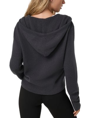 Emilie Cashmere Zippered Hoodie - thumbnail 5