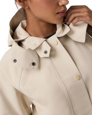 City Rain Hooded Trench Coat - thumbnail 4