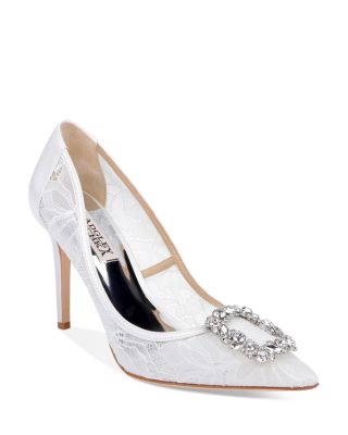 Women's Cher III Satin & Lace Stiletto Pumps
