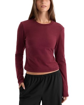 Cotton Stretch Long Sleeve Baby Tee