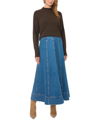 Long Sleeve Mock Neck Sweater