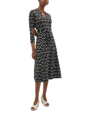 Petite Theodora V Neck Jersey Dress