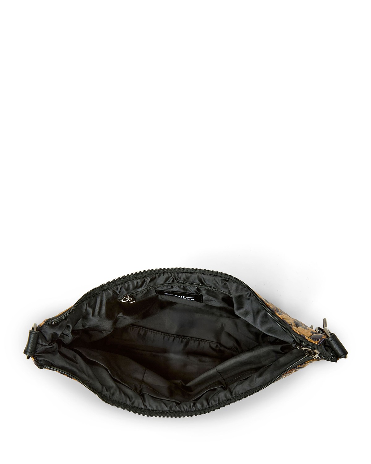 Icon Quilted Animal Print Shoulder Bag