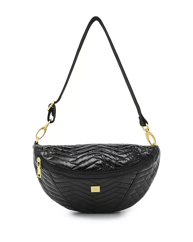 Think Royln Little Runway Medium Quilted Crossbody