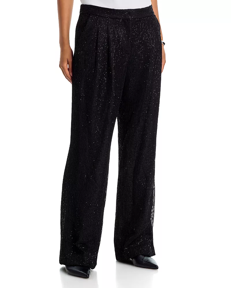 Twp Sulli Embellished Wide Leg Pants