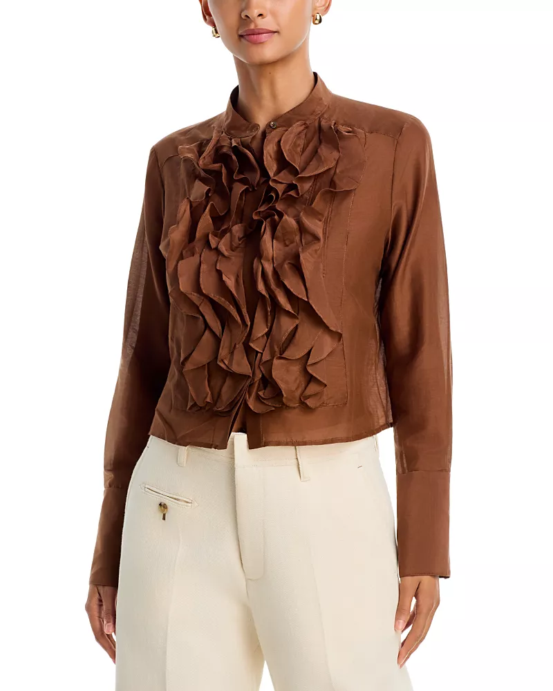 Twp Patti Cotton Silk Organza Blouse
