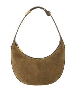 Small Suede Hobo Bag
