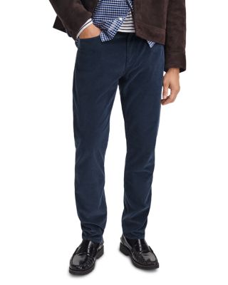 Cotton Blend Athletic Fit Corduroy Pants