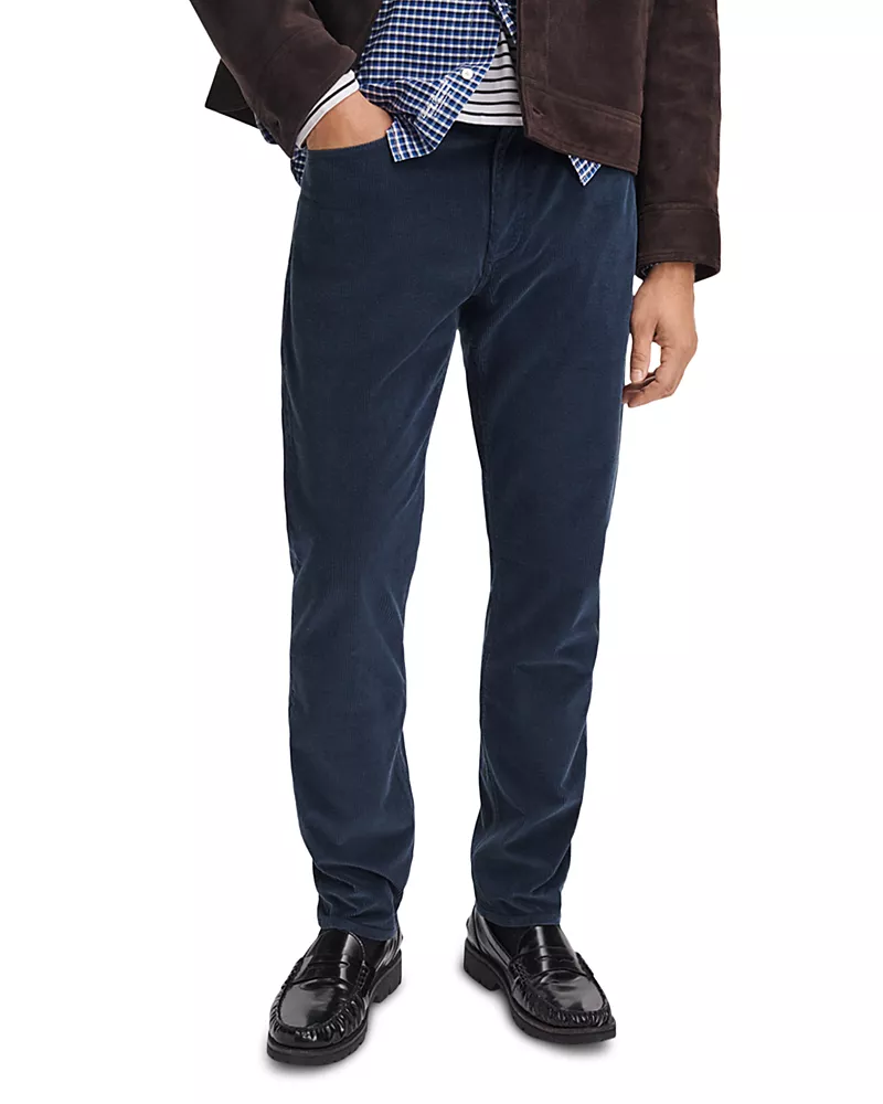 rag & bone Cotton Blend Athletic Fit Corduroy Pants