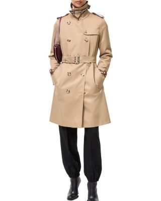Mid-length Gabardine Kensington Trench Coat