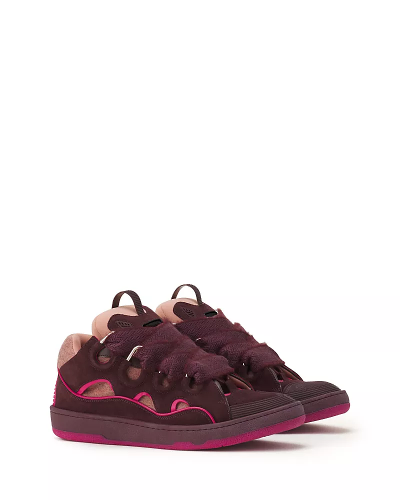 Lanvin Women's Curb Sneakers In Felt