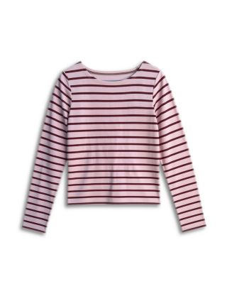 Girls' Tween Blake Long Sleeved Striped Top - Big Kid