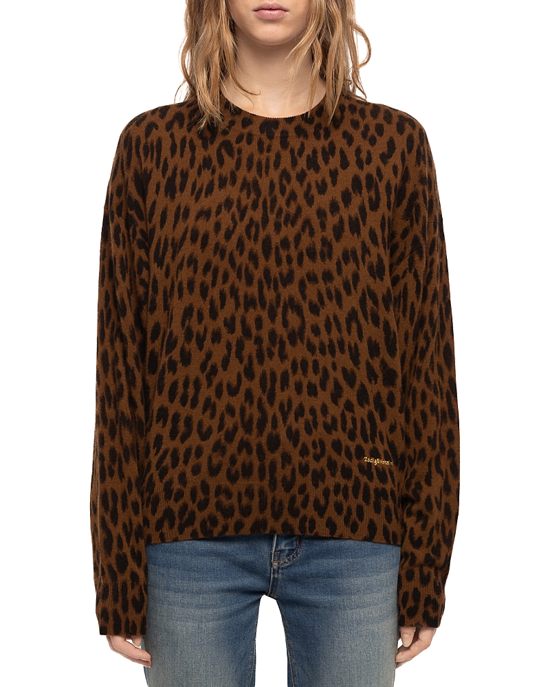Zadig & Voltaire Soulo Wool & Cashmere Printed Sweater