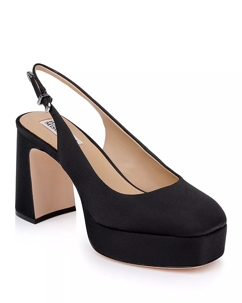 Badgley Mischka Women's Rylan Platform Slingback Pumps