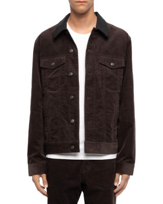 Bases Cotton Blend Corduroy Pocket Jacket