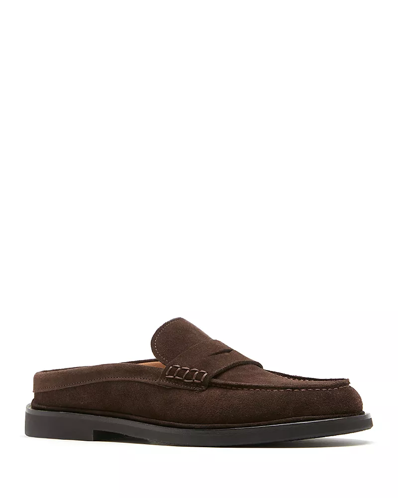 La Canadienne Women's Malcam Suede Shearling Lined Mules