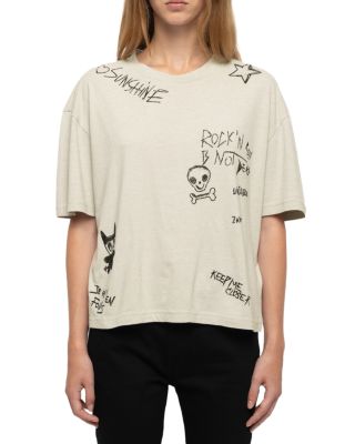 Zadig & Voltaire Taida Embellished Tee
