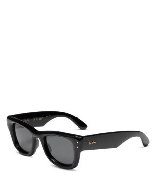 Wayfarer Puffer Square Sunglasses, 50mm