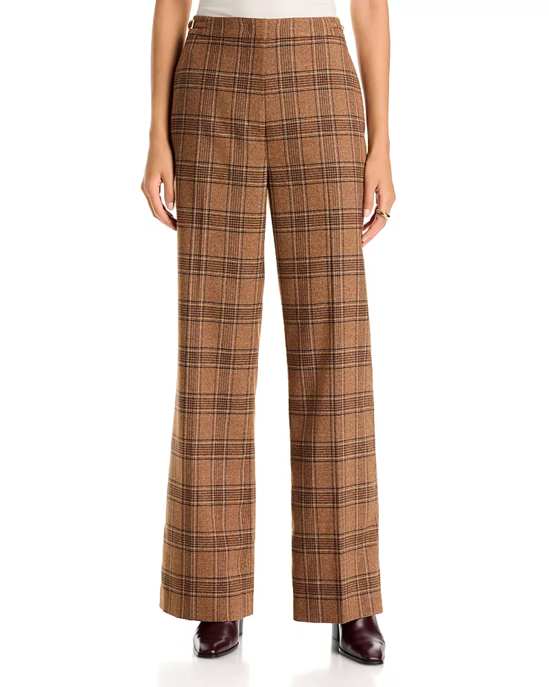 Sonia Rykiel High Waisted Straight Bootcut Pants