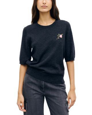 Rolane Wool Elbow Sleeve Sweater